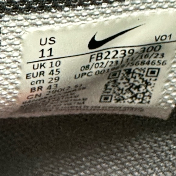 Men’s Nike Lebron Witness 8 Basketball Vapor Green Size 10.5 FB2239 300 - Picture 9 of 9